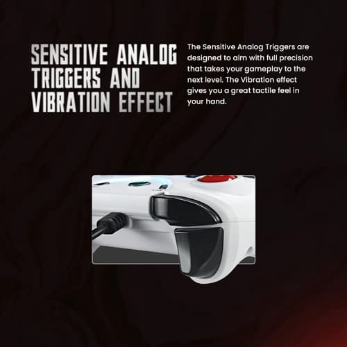 Cosmic Byte Ares White Wired Controller