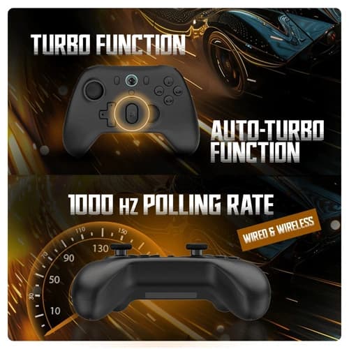 Cosmic Byte Blitz Wireless Plus Wired Gaming Controller