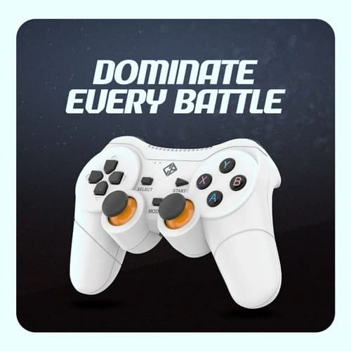 Cosmic Byte Nexus Wireless White Gaming Controller