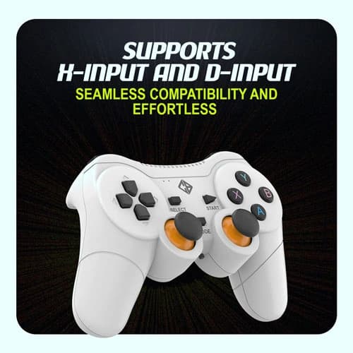 Cosmic Byte Nexus Wireless White Gaming Controller
