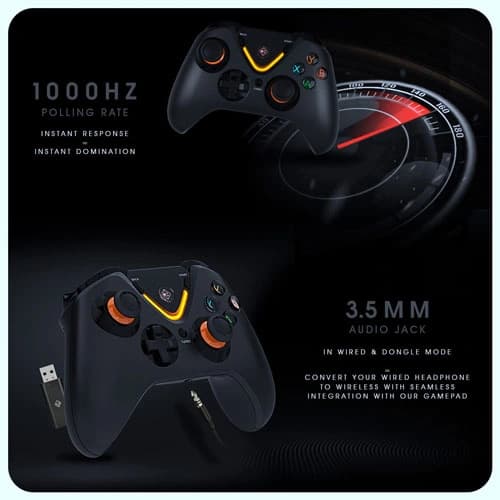 Cosmic Byte Ares Pro Tri Mode Wireless Controller