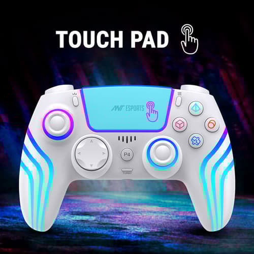 Ant Esports GP400 RGB Wireless White Game Controller