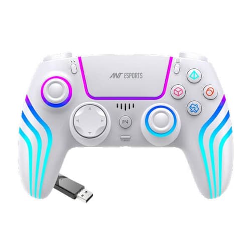 Ant Esports GP400 RGB Wireless White Game Controller