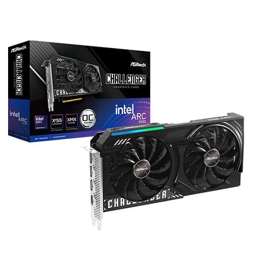 Asrock Challenger Arc B580 OC 12GB GDDR6 Graphics Card