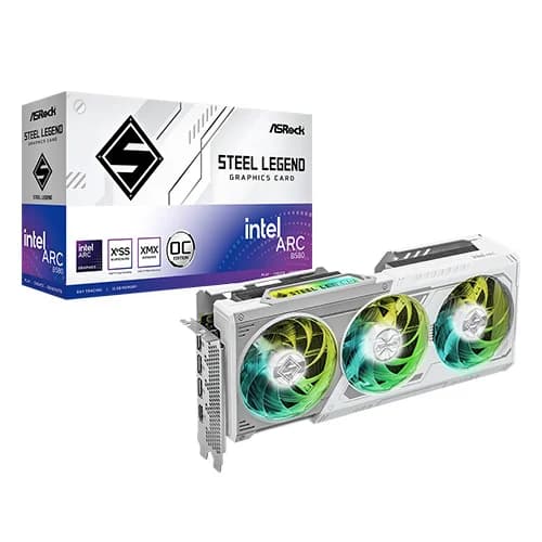 ASRock Steel Legend Arc B580 OC 12GB GDDR6 Graphics Card