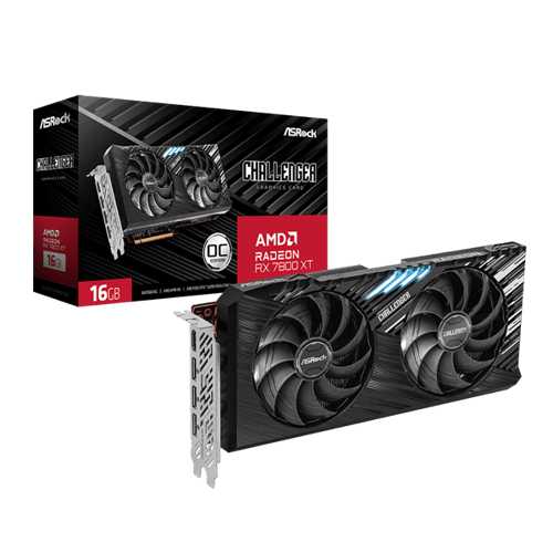 ASRock RX 7800 XT Challenger OC 16GB Graphics Card