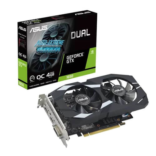 Asus Dual GTX 1650 Evo OC Edition 4GB Gaming Graphics Card