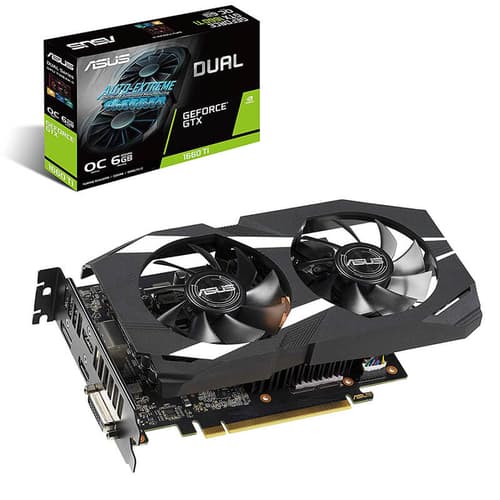 Asus GTX 1660 Ti Dual OC 6GB