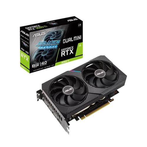 Asus Dual RTX 3060 Ti V2 Mini LHR 8GB Graphics Card