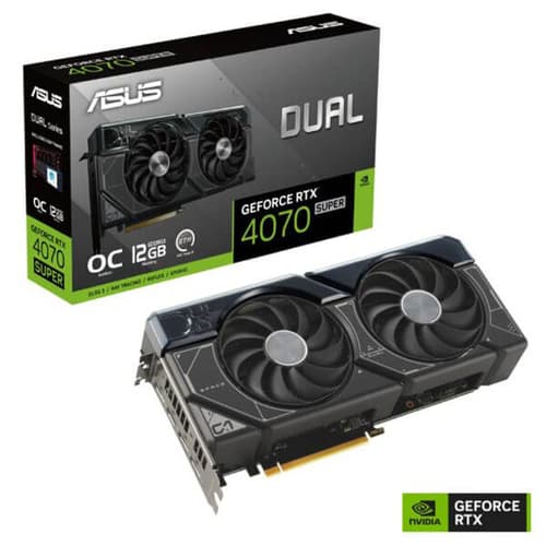 Asus Dual RTX 4070 Super OC 12GB Gaming Graphics Card