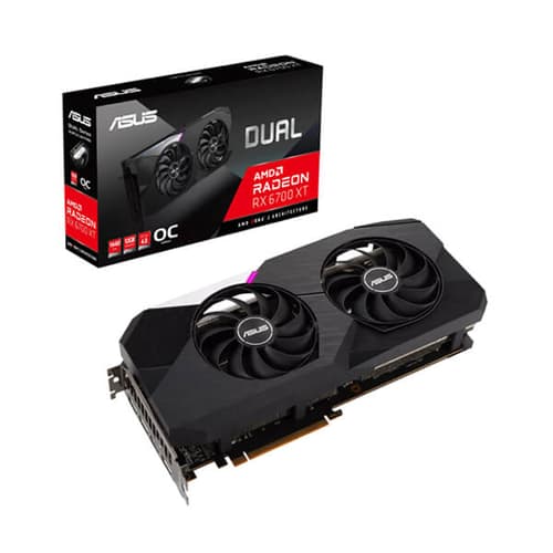 Asus Dual RX 6700 XT OC 12GB Gaming Graphics Card