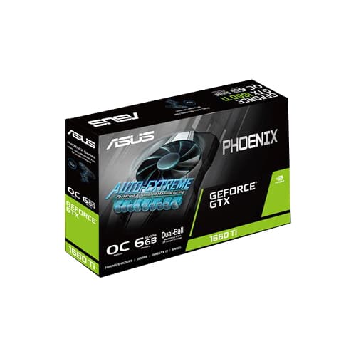 Buy Asus GeForce GTX 1660 TI Phoenix OC 6GB GDDR6 at Lowest Price