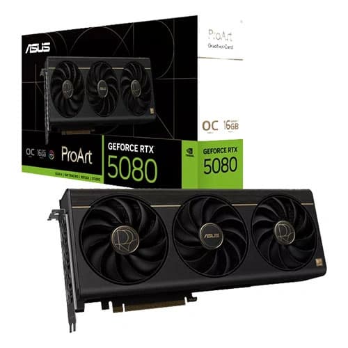 Asus ProArt RTX 5080 OC 16GB GDDR7 Graphics Card