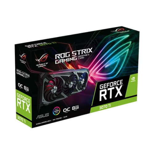 ROG STRIX RTX 3070 Ti OC 8GB GDDR6X 256-bit Graphics Card
