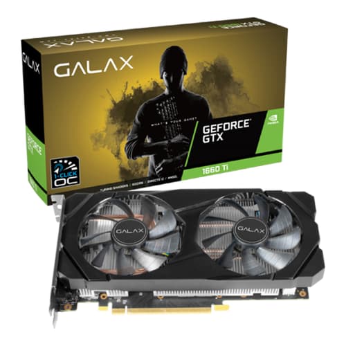Galax GTX 1660 Ti (1-Click OC) 6GB Gaming Graphics Card