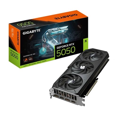 Gigabyte RTX 5050 Gaming OC 8GB GDDR6 Graphics Card