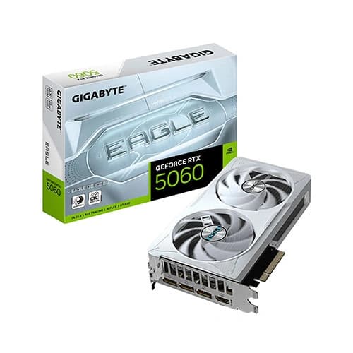 Gigabyte RTX 5060 Eagle OC ICE 8GB GDDR7 Graphics Card