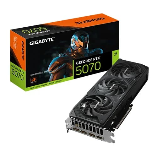 Gigabyte RTX 5070 Windforce SFF 12GB GDDR7 Graphics Card