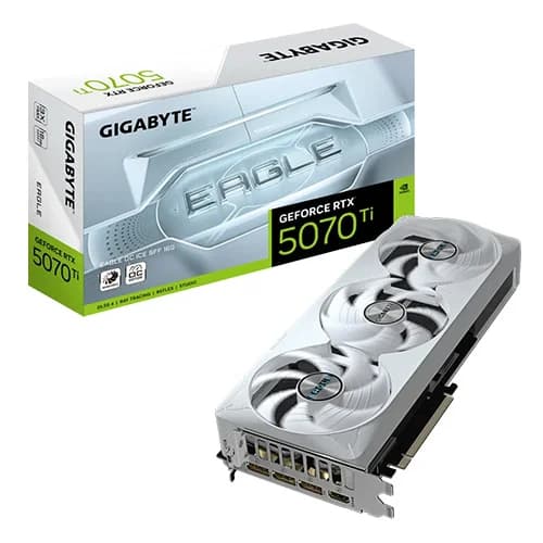 Gigabyte RTX 5070 Ti Eagle OC ICE SFF 16GB GDDR7 Graphics Card