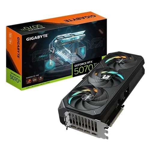 Gigabyte RTX 5070 Ti Gaming OC 16GB GDDR7 Graphics Card