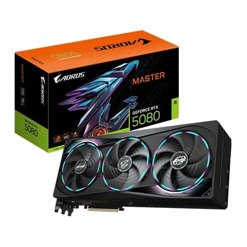 Gigabyte Aorus RTX 5080 Master 16GB GDDR7 Graphics Card