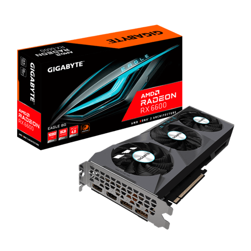 Gigabyte RX 6600 Eagle 8GB Gaming Graphics Card