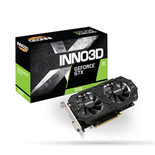 Inno3d GTX 1650 Twin X2 4GB Gaming Graphics Card