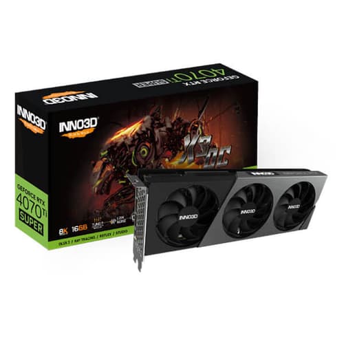 Inno3d RTX 4070 Ti Super X3 OC 16GB GDDR6X Gaming Graphics Card