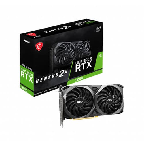 MSI RTX 3050 Ventus 2X OC LHR 8GB Gaming Graphics Card