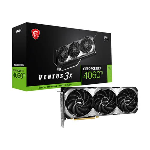 MSI RTX 4060 Ti Ventus 3X OC 16GB Graphics Card