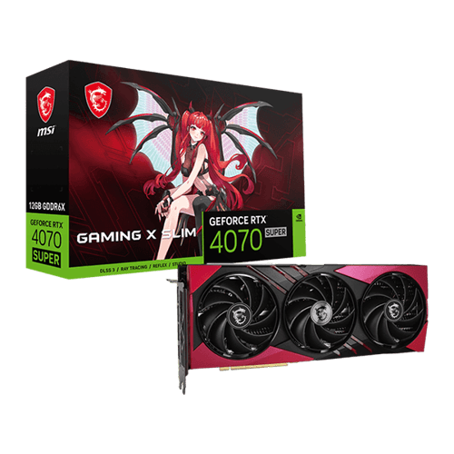 MSI RTX 4070 Super Gaming X Slim MLG 12GB Graphics Card