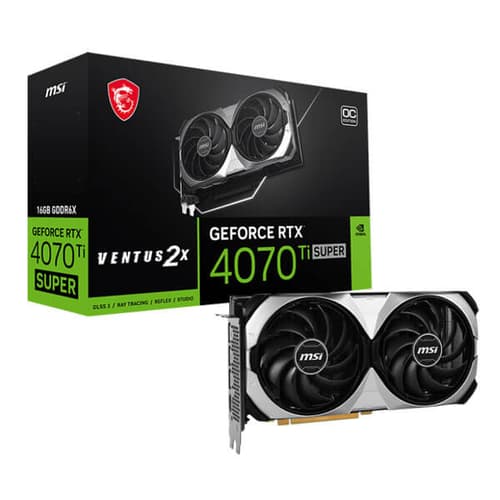 MSI RTX 4070 Ti Super Ventus 2X OC 16GB Graphics Card