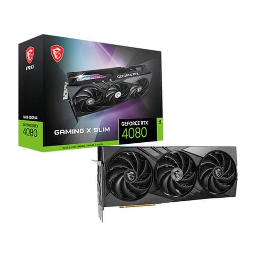 MSI RTX 4080 Gaming X Slim 16GB Graphics Card