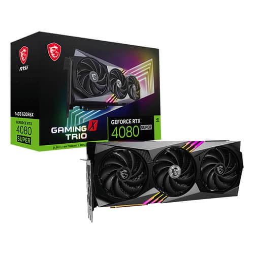 MSI RTX 4080 Super Gaming X Trio 16GB Graphics Card