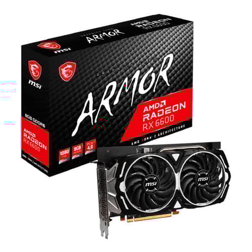 MSI RX 6600 Armor 8GB Graphics Card