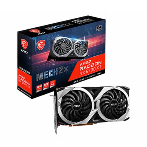 MSI RX 6700 XT Mech 2X 12GB Gaming Graphics Card