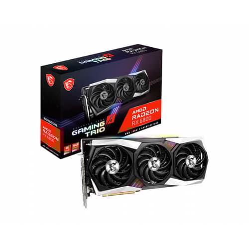 MSI RX 6800 Gaming X Trio 16GB Graphics Card