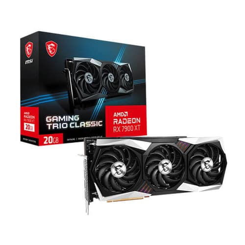 MSI RX 7900 XT Gaming Trio Classic 20GB Graphics Card