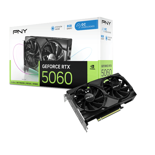 PNY RTX 5060 OC 8GB GDDR7 Graphics Card