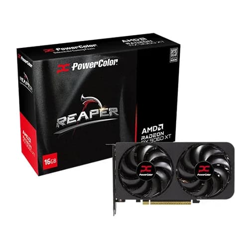 PowerColor Reaper RX 9060 XT 16GB GDDR6 Graphics Card