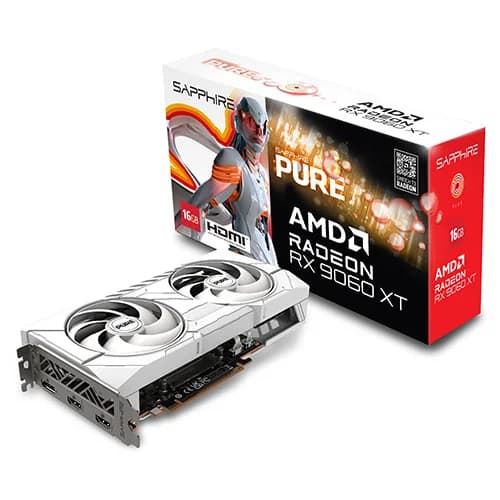 Sapphire Pure RX 9060 XT 16GB GDDR6 Graphics Card