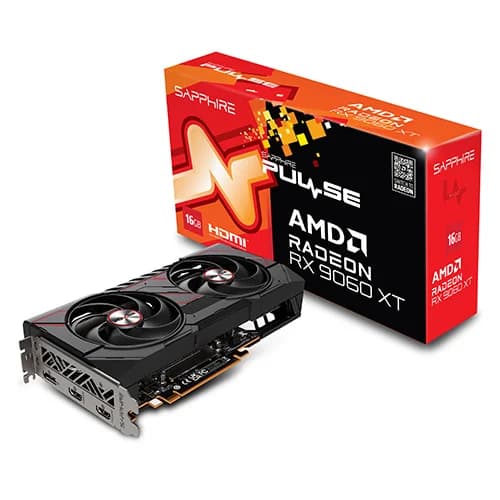 Sapphire Pulse RX 9060 XT 16GB GDDR6 Graphics Card