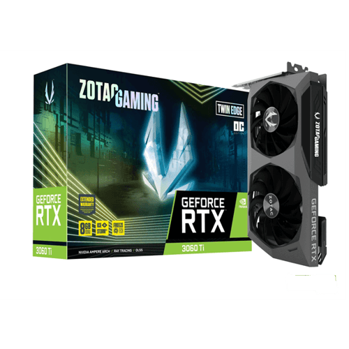 Zotac RTX 3060 Ti Twin Edge OC 8GB Gaming Graphics Card