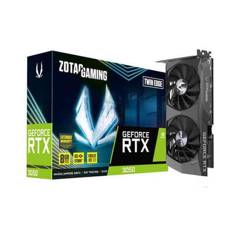 Zotac RTX 3050 Twin Edge LHR 8GB Gaming Graphics Card