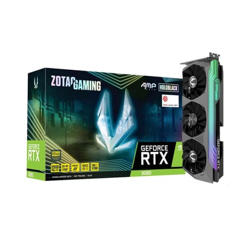 Zotac RTX 3080 AMP Holo LHR 12GB Gaming Graphics Card