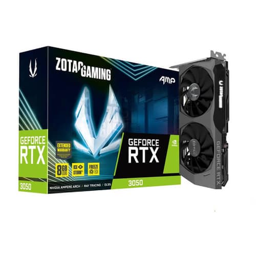 Zotac RTX 3050 AMP LHR 8GB Gaming Graphics Card