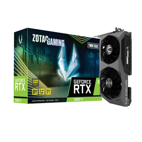 Zotac RTX 3060 Ti Twin Edge 8GB Gaming Graphics Card