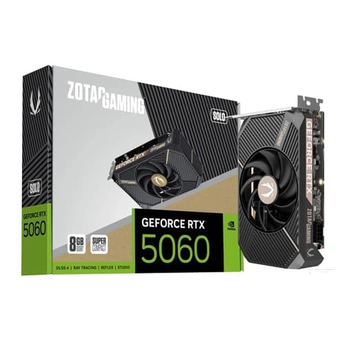 ZOTAC RTX 5060 Solo 8GB GDDR7 Graphics Card