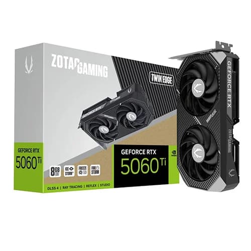 ZOTAC RTX 5060 Ti Twin Edge 8GB GDDR7 Graphics Card