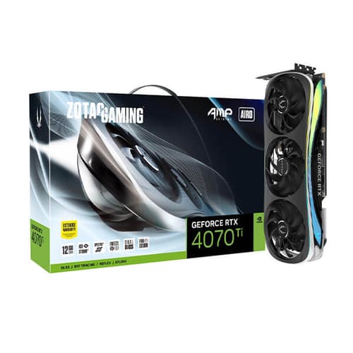 Zotac RTX 4070 Ti AMP Extreme AIRO 12GB Gaming Graphics Card